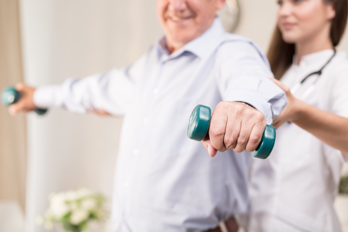 Fisioterapia domiciliar para idosos
